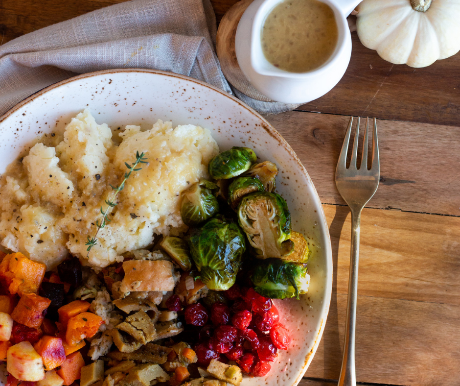 Holiday Plant Based Leftovers Harvest Bowl Blog Post l Vegan Holiday Reicpes 2020