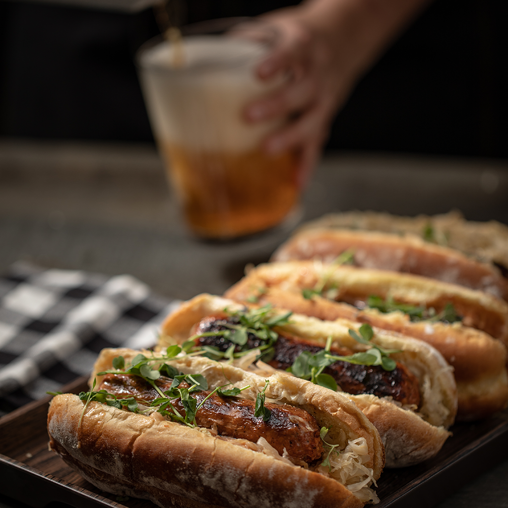 Reuben Bratwusrt Subs